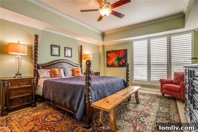 Spacious kitchen with open concept design in Mayfair condo