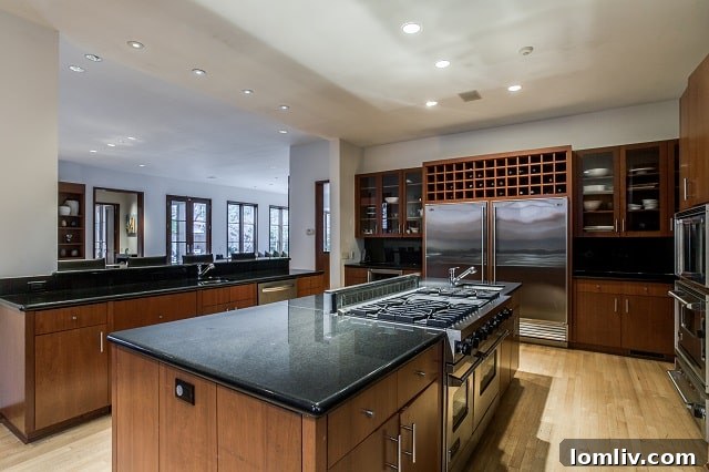 3504 Lexington Avenue Highland Park Luxury Home - Kitchen Island