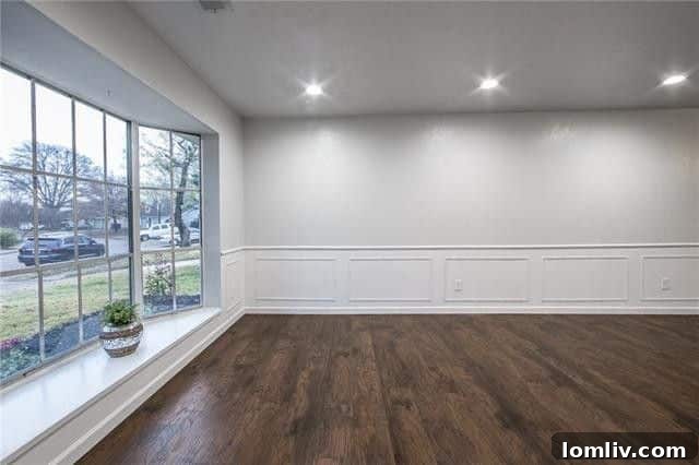 Bright Living Room with Wood Floors