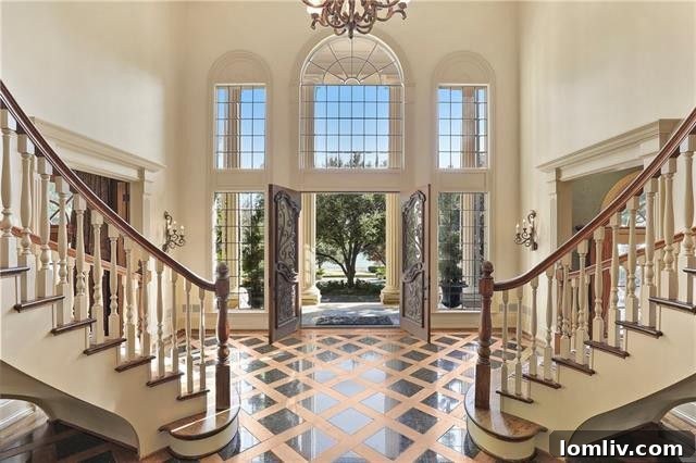 Elegant interior detail highlighting craftsmanship and sophisticated design elements within the luxury Dallas home.