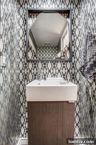 3621 Turtle Creek Blvd Apt 4L - Opulent master bathroom with modern fixtures, exquisite finishes, and a spacious layout.