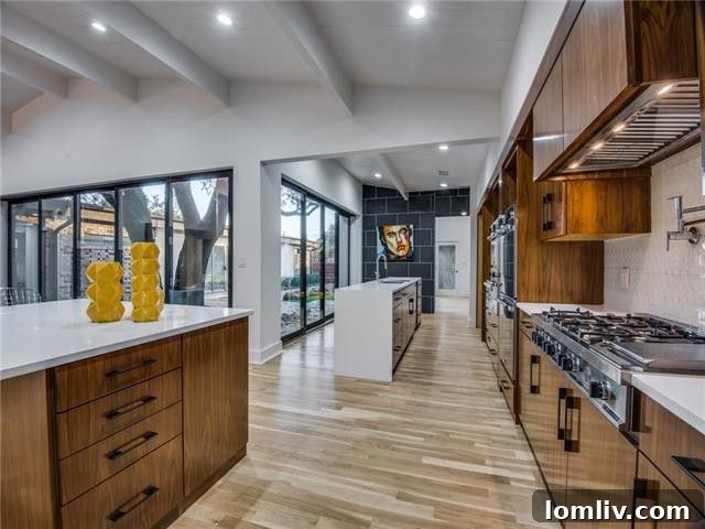 Catch Four Must See Houses This Weekend 6 Luxurious bathroom with modern fixtures in Midcentury Modern style
