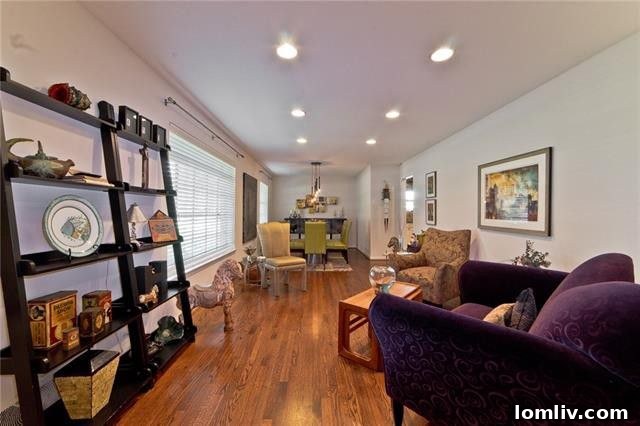 Catch Four Must See Houses This Weekend 9 Inviting living room overlooking a wooded backyard