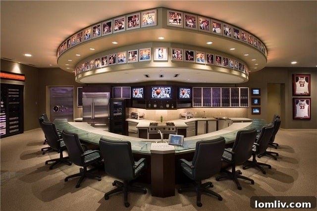 Interior Entertainment Complex with Poker Room and Hibachi Grill