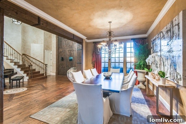 Luxury Kitchen with Double Appliances and Large Island