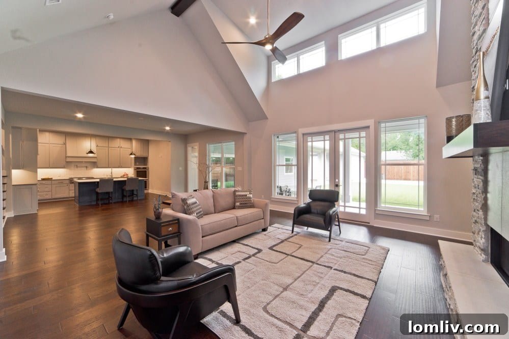 Exterior View of New Construction Home in Little Forest Hills