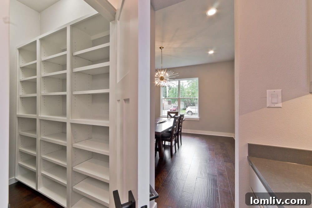 Close-up of Kitchen Island with White Quartz Countertops