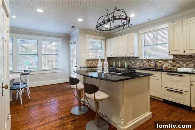Vickery Place Craftsman Living Area
