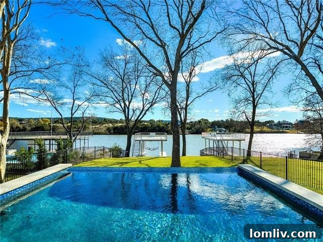 Luxury Lake LBJ Retreat in Kingsland, Texas