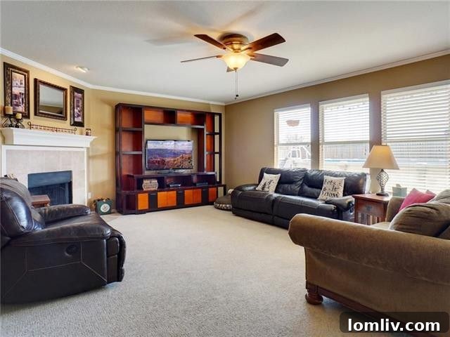 Spacious Formal Living Room for Entertaining