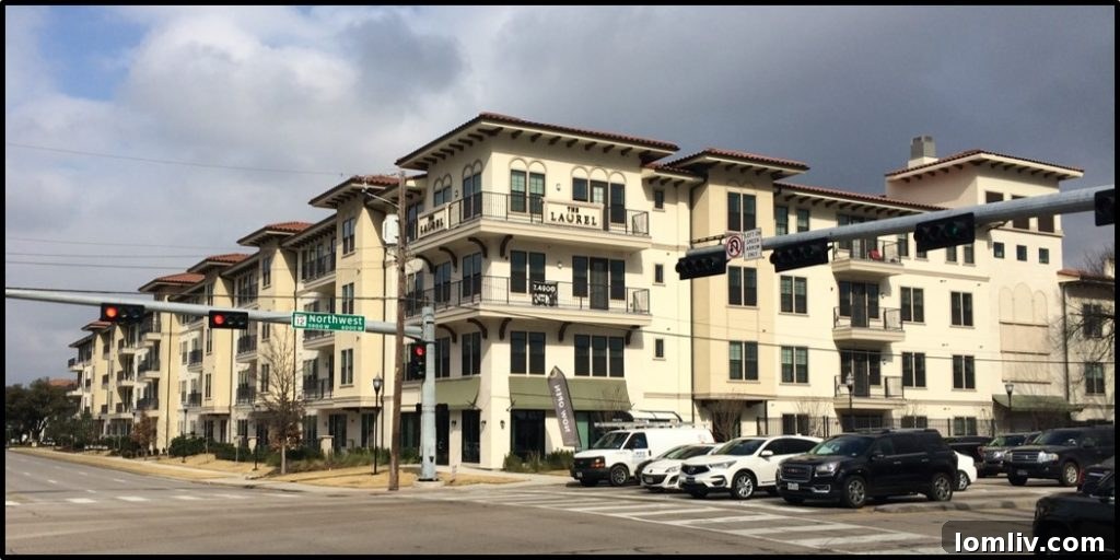 The Laurel apartments, a development unpopular with the community