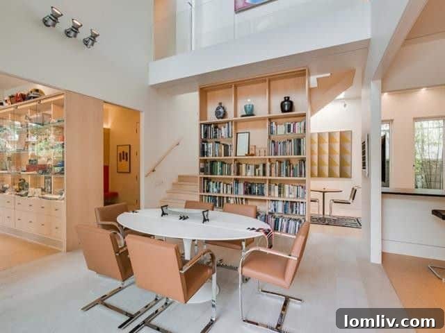 Stylish dining area in 3212 Dartmouth Ave home