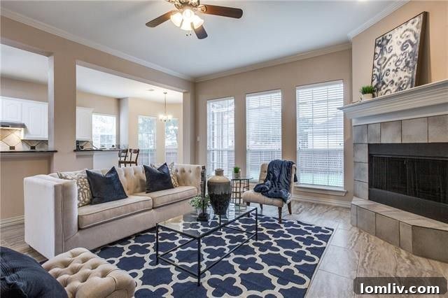 A Trio of Distinctive Las Colinas Casas 6 Hackberry Estate Elegant Dining Area with Natural Light