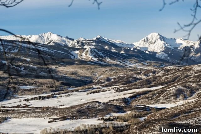 A different perspective of the luxurious interior of John Denver's Starwood home