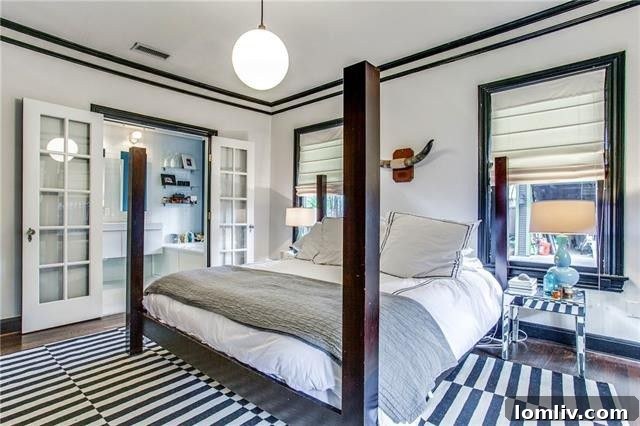 Totally Enchanted by This Hollywood Heights Tudor 14 Elegant Master Bedroom Leading to a Contemporary Spa Bath