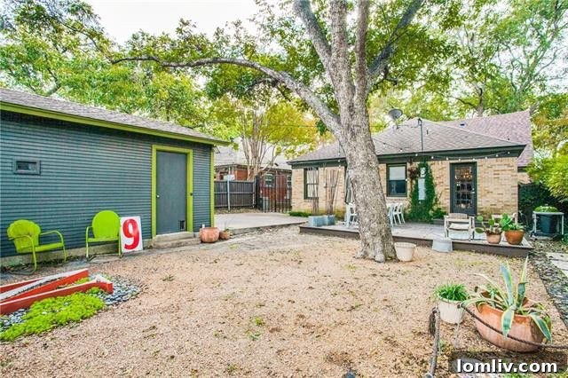 Totally Enchanted by This Hollywood Heights Tudor 21 Fenced Backyard Ideal for Privacy and Outdoor Living at 430 Valencia Street