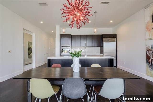 High-end European kitchen with marble and Sub-Zero appliances