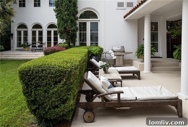 Spacious Backyard with Lush Greenery