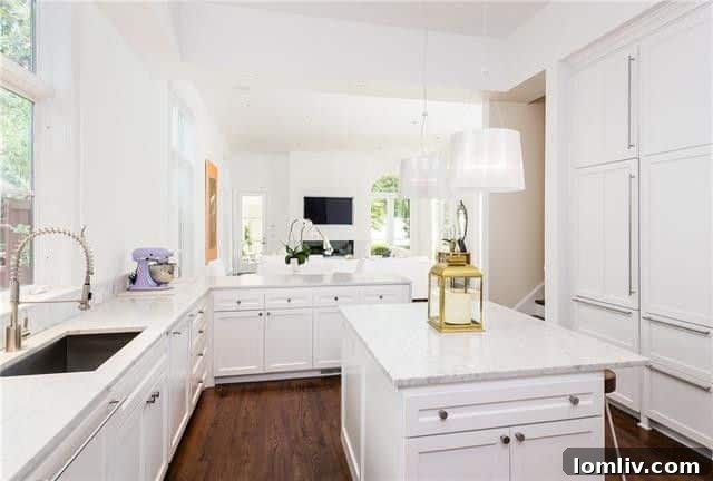 Guest Bedroom with Unique Architectural Details