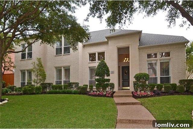 Stunning Plano Home Exterior View - 5116 Lake Falls Drive