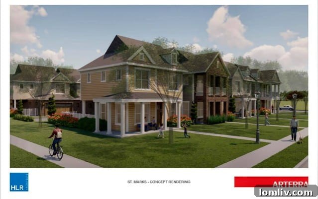 Street View of Proposed Arterra Development Site in Casa View, Dallas