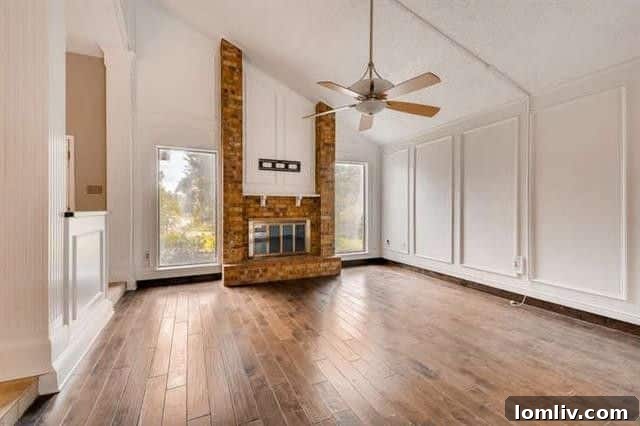 Larchgate Drive Contemporary Home - Living Room View