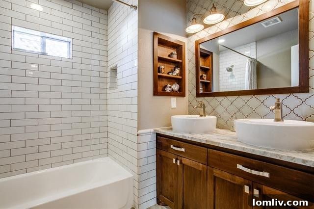 Open Concept Kitchen and Living Area with Hardwood Floors