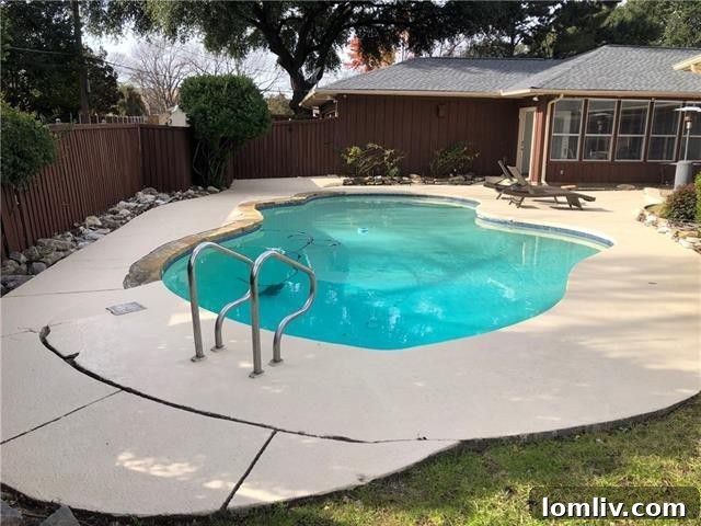 New And Notable Homes With Pools And Valley Views In Northwood Hills 15 Renovated Contemporary Dallas Home Backyard with Pool and Putting Green