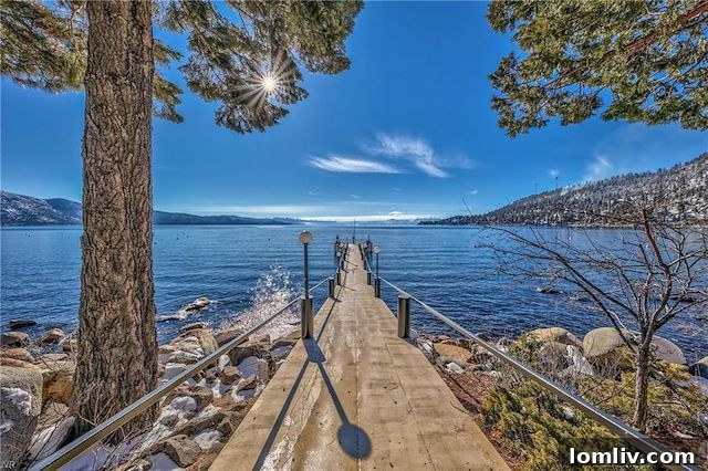 Exclusive resident beaches and luxury lifestyle in Incline Village, Nevada