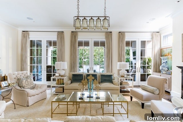 Elegant Kitchen Details including Stone Backsplash and High-End Finishes