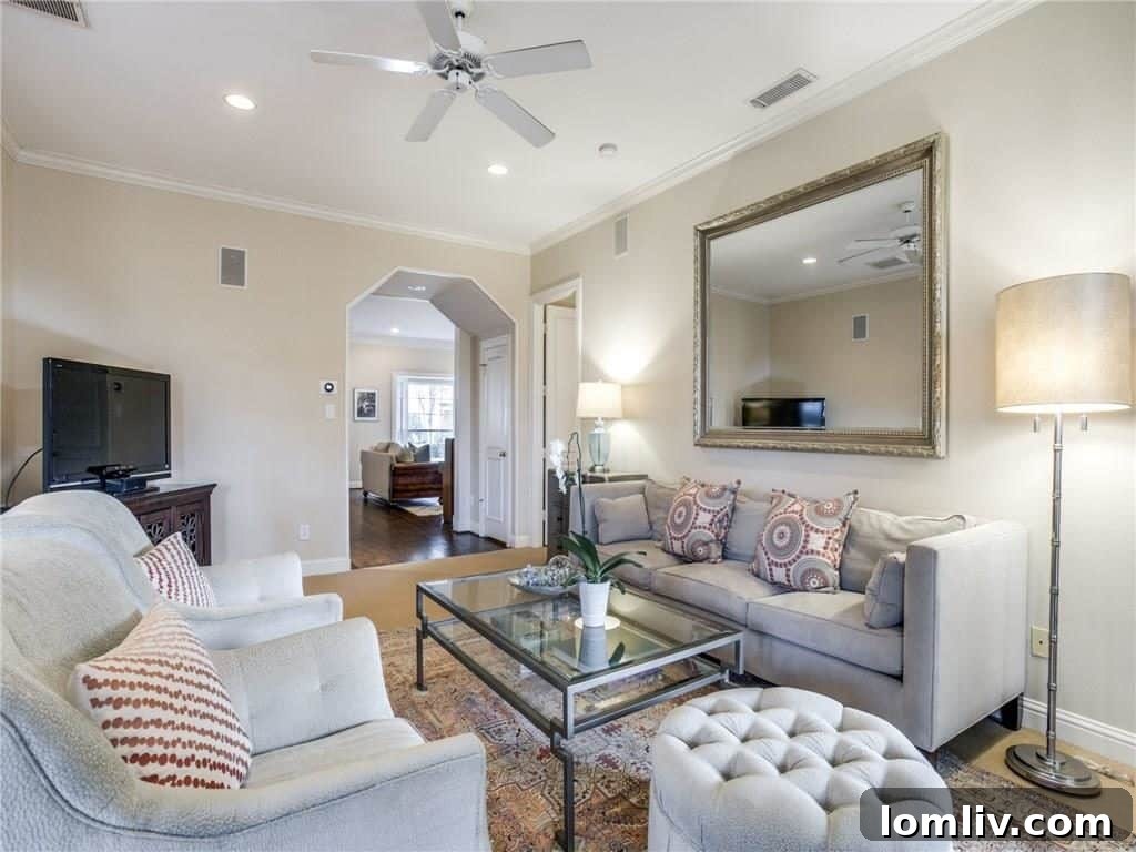 Well-Appointed Laundry Room with Sink at 4421 Purdue