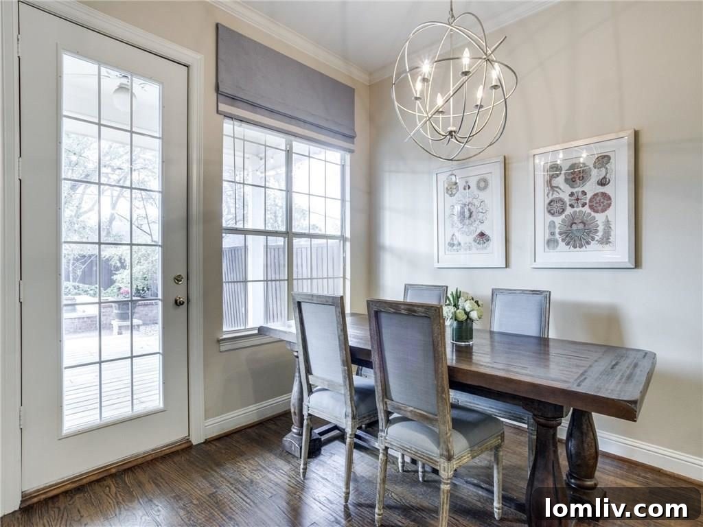 Spacious Upstairs Game Room with Study Nook at 4421 Purdue