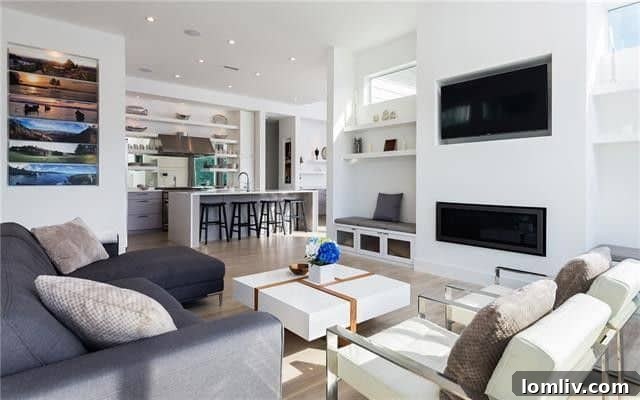 Gourmet kitchen with quartz countertops and modern appliances