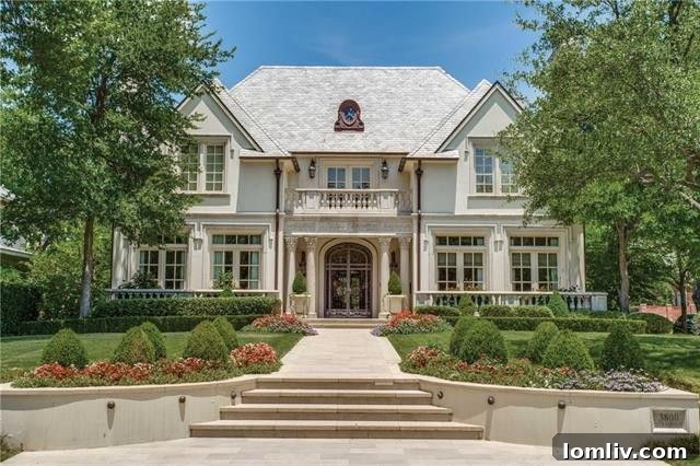 Luxury French Estate Highland Park Dallas