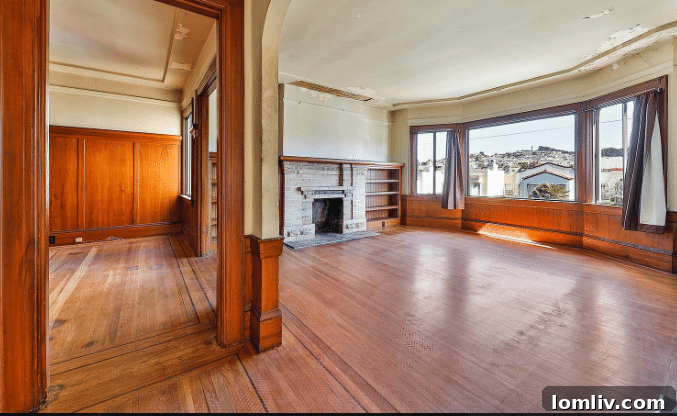 San Francisco For A Million Dollars The Surprising Truth 4 Interior view showing significant wear and tear