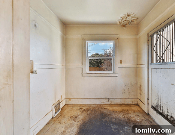San Francisco For A Million Dollars The Surprising Truth 8 Disturbing view of a badly damaged room