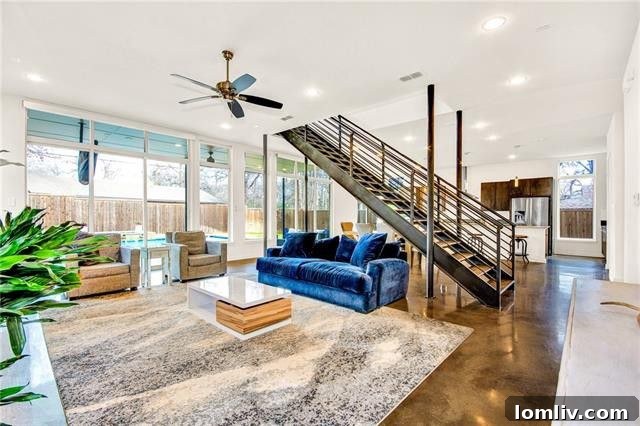 Modern Kitchen and Dining Area