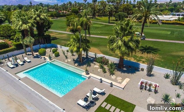 Rancho Mirage Modern Home - Exterior View