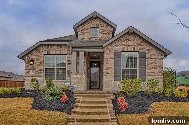 Euless: Where Close-Knit Sundays Define Ideal Suburban Living 13 Exterior of Viridian home at 1415 Huntsman Ridge Lane