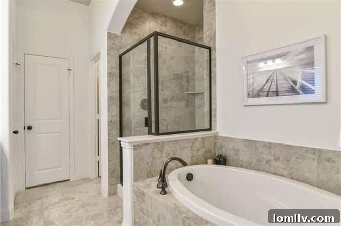 Euless: Where Close-Knit Sundays Define Ideal Suburban Living 16 Modern bedroom at 1415 Huntsman Ridge Lane
