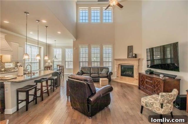 Euless: Where Close-Knit Sundays Define Ideal Suburban Living 4 Kitchen and dining area at 907 Red Maple Road