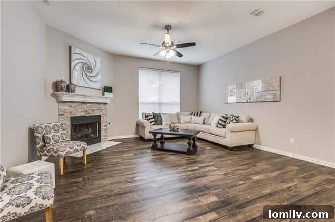 Euless: Where Close-Knit Sundays Define Ideal Suburban Living 9 Modern kitchen with island at 401 Calvary Drive