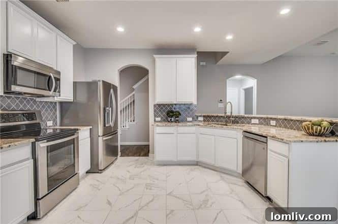 Euless: Where Close-Knit Sundays Define Ideal Suburban Living 10 Cozy living room with fireplace at 401 Calvary Drive