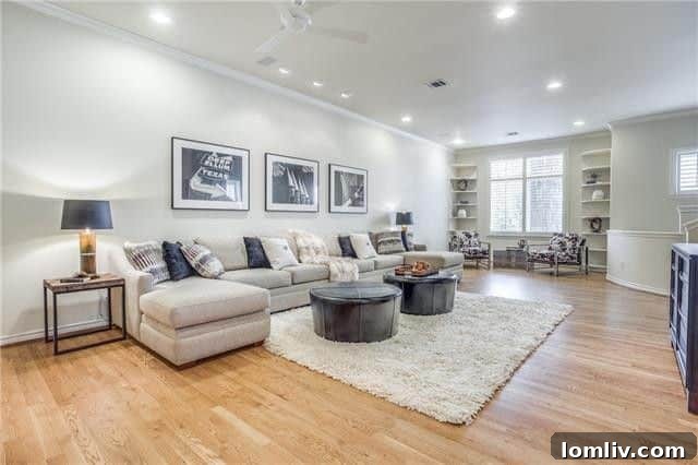 Eubank Staging transforms an empty room into a welcoming, well-defined space for potential buyers