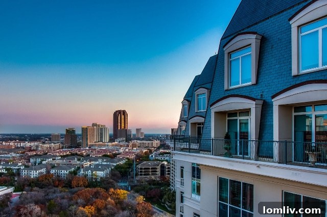 Vendome Exterior Luxury Dallas Penthouses on Turtle Creek