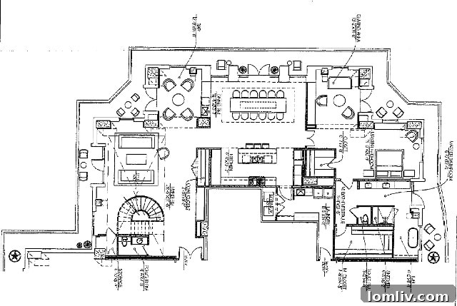 Vendome Penthouse Interior Luxury Living Space