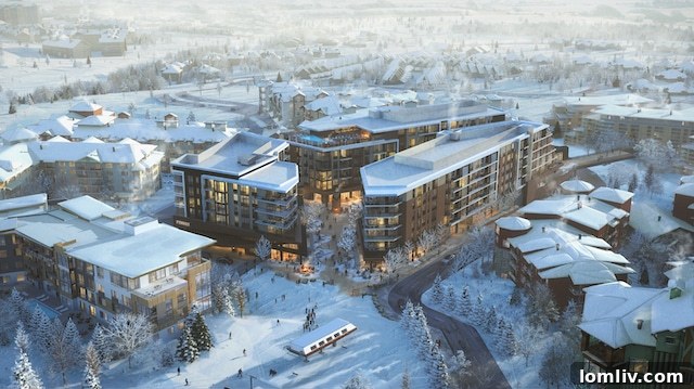 Pendry Residences Park City: A stylish and comfortable lounge area, perfect for socializing and relaxation after a day on the slopes.