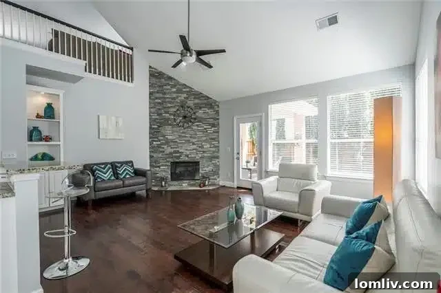 North Dallas Entertainer's Oasis with Pool, Plano Schools, and Unmatched Value at $445K 4 Spacious Living Room with Fireplace and High Ceilings