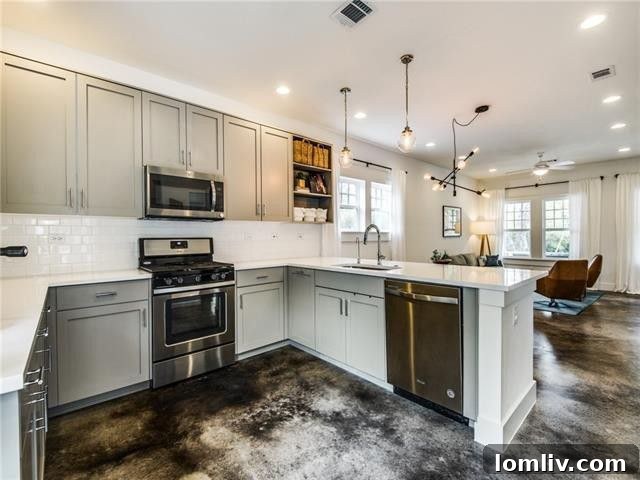 Easter's Gemstone Confections 11 Open Concept Living Oak Cliff Dallas