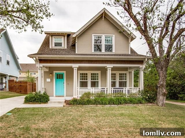 Easter's Gemstone Confections 8 Craftsman Style Home Oak Cliff Dallas